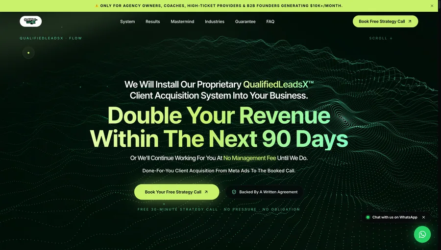 B2B Lead Qualification & Intelligence