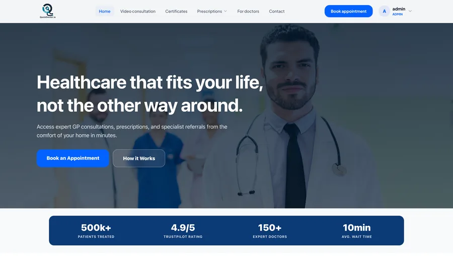 Telehealth & Prescription Platform