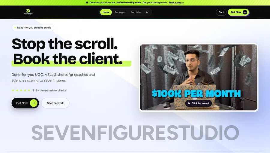 Agency Growth & Digital Studio Platform