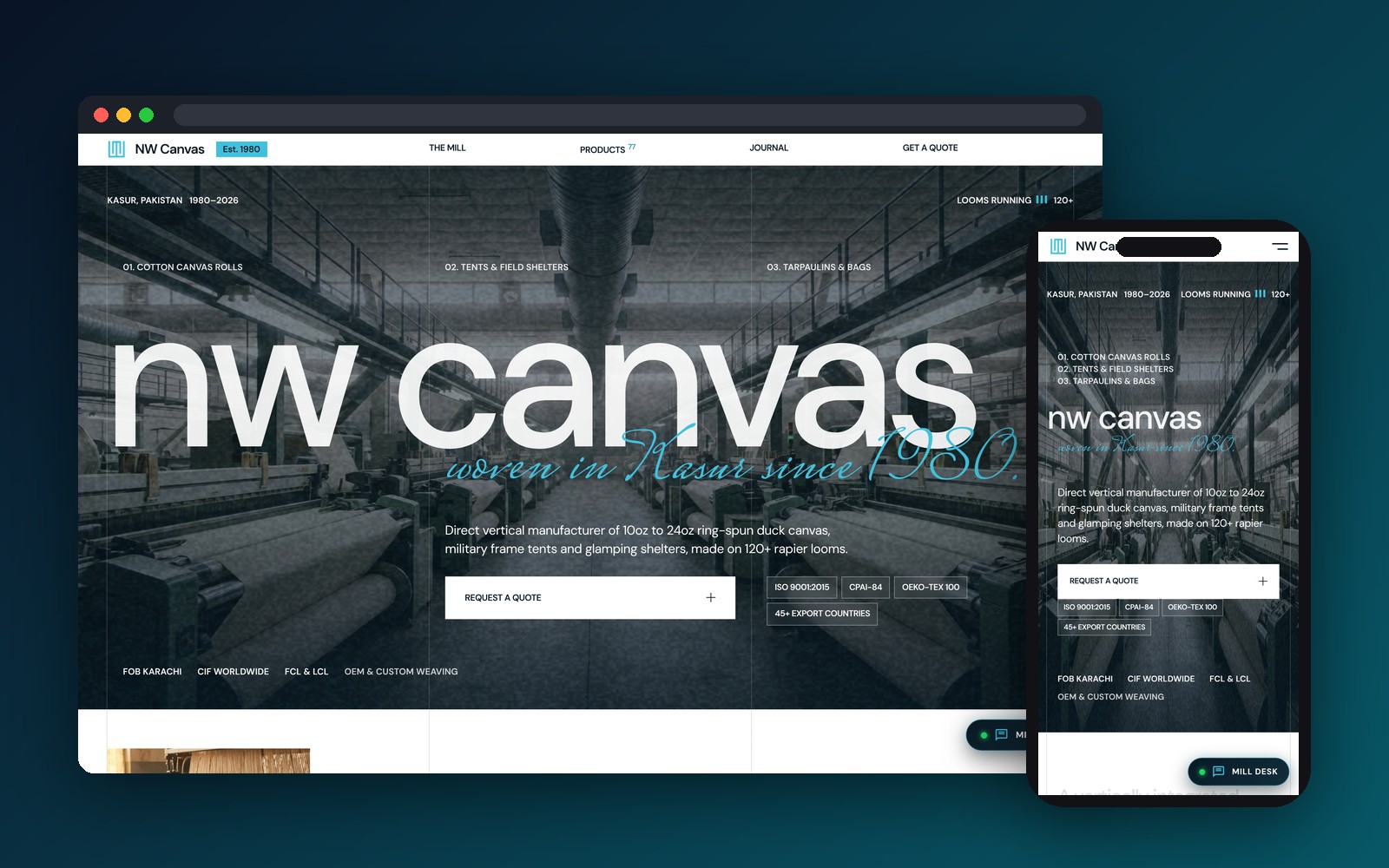 NW Canvas Industry preview